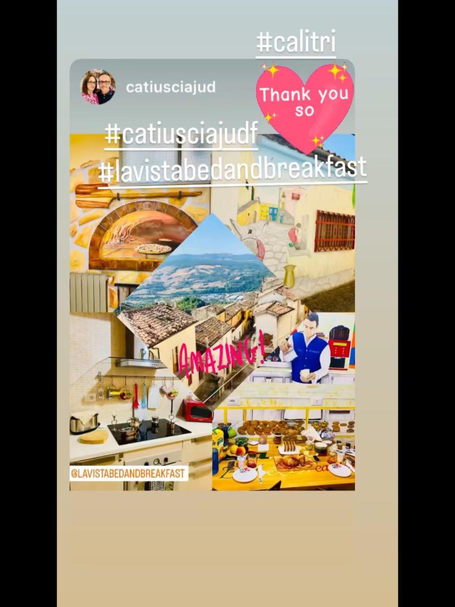 La Vista Bed & Breakfast Calitri Exterior photo